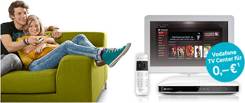 Vodafone TV Hintergrundgrafik